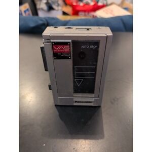 Panosonic RQ-360 Vintage Mini Cassette Recorder Voice Activated System